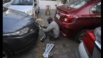 Officials said that it is mandatory for vehicles to have high security number plates. (HT archive) Officials said that it is mandatory for vehicles to have high security number plates. (HT archive)