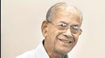 A file photo of celebrated engineer E Sreedharan, hailed as ‘Metro Man’. (HT archives)