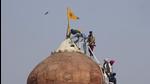 Despite raids across different states such as Delhi, Punjab and Haryana, police was never able to arrest Jugraj Singh -- the man who allegedly hoisted a religious flag at the Red Fort (AP) Despite raids across different states such as Delhi, Punjab and Haryana, police was never able to arrest Jugraj Singh -- the man who allegedly hoisted a religious flag at the Red Fort (AP)