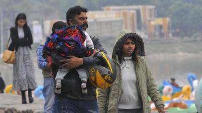 Over the next three days maximum temperature will remain around 19 degrees in Chandigarh. (HT File)