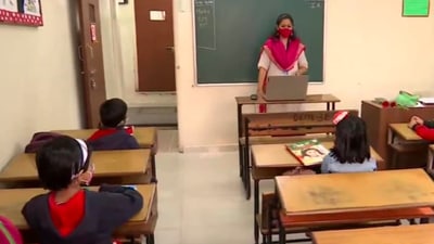 An order to reopen the schools in Pune on Thursday was issued by Vikram Kumar, commissioner, Pune Municipal Corporation (PMC). (ANI)