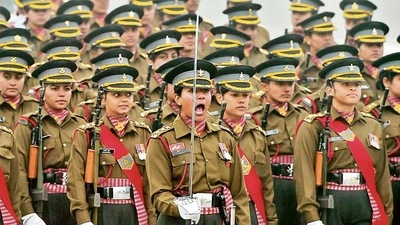 As of February 9, 118 women were serving in the Indian Army, Navy and Air Force. PTI As of February 9, 118 women were serving in the Indian Army, Navy and Air Force. PTI