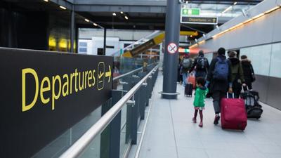 For availing Digi Yatra services, passengers would need to send the travel details through an app to the biometric boarding system of the departing airport. (Image used for representation). (BLOOMBERG PHOTO.) For availing Digi Yatra services, passengers would need to send the travel details through an app to the biometric boarding system of the departing airport. (Image used for representation). (BLOOMBERG PHOTO.)