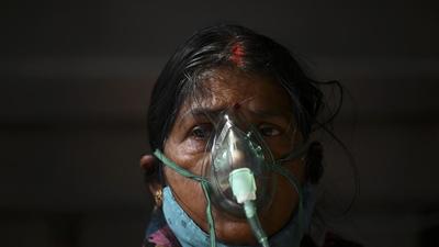 As of December, state’s augmenting oxygen production has increased only by 350 MT — that’s a shortfall of nearly 2,000 MT of the required target (AFP via Getty Images) As of December, state’s augmenting oxygen production has increased only by 350 MT — that’s a shortfall of nearly 2,000 MT of the required target (AFP via Getty Images)