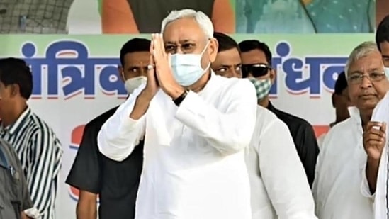 Bihar chief minister Nitish Kumar (HT Photo)