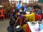 Covovax is part of the WHO-led Covax facility. SII began stockpiling doses in the summer and a Union health ministry assessment in June said the government expects 200 million doses of the vaccine to be available by December.(HT File) Covovax is part of the WHO-led Covax facility. SII began stockpiling doses in the summer and a Union health ministry assessment in June said the government expects 200 million doses of the vaccine to be available by December.(HT File)