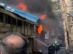  A fire breaks out in the building of Japan's Osaka (ANI)