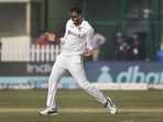 Indian bowler Axar Patel(PTI) Indian bowler Axar Patel(PTI)