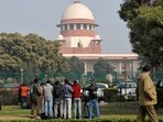 A bench of justices AM Khanwilkar and CT Ravikumar said it passed an order on December 15 directing the state election commission in Maharashtra to renotify OBC catgeory seats in the local body polls as general due to a lack of empirical data.(Reuters)