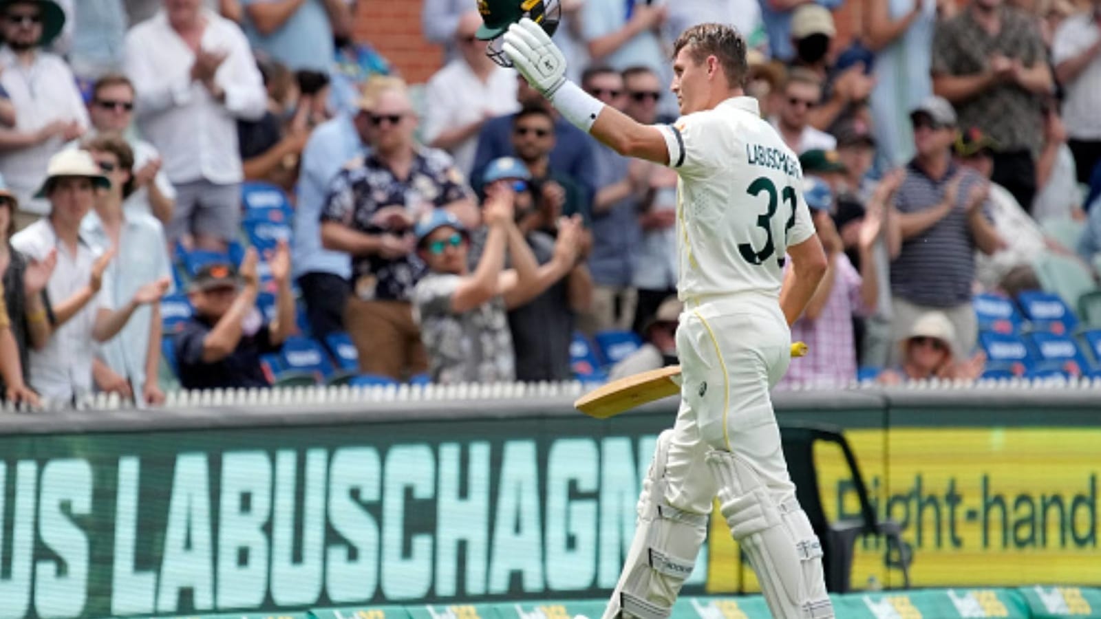 Ashes Labuschagne Equals Joe Root In Elusive List With Gritty Century