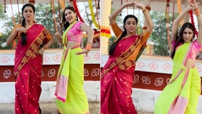 Sara Ali Khan and Rupali Ganguly groove to Atrangi Re song. (Instagram)