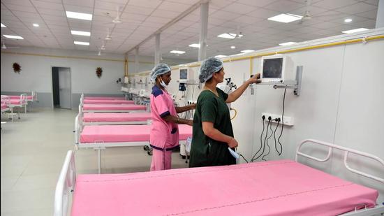 Out of eight cases traced in Telangana, two – one from the UK and another from Czech Republic were fully vaccinated and other six were not vaccinated at all. (ANI) Out of eight cases traced in Telangana, two – one from the UK and another from Czech Republic were fully vaccinated and other six were not vaccinated at all. (ANI)