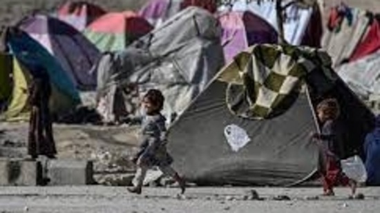 Today, 97% of all Afghans live below poverty line, and one in every three Afghans (or 14 million) face severe hunger. Today, 97% of all Afghans live below poverty line, and one in every three Afghans (or 14 million) face severe hunger.