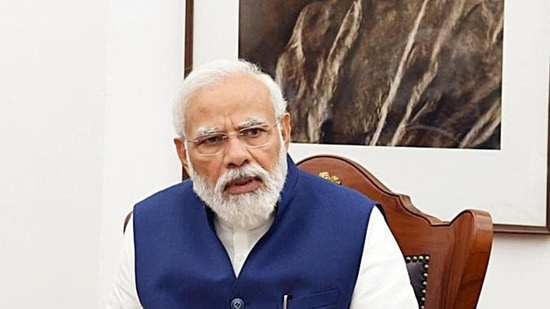 Prime Minister Narendra Modi has been holding interaction with BJP ministers, chief ministers and MPs during the winter session of Parliament.(ANI Photo) Prime Minister Narendra Modi has been holding interaction with BJP ministers, chief ministers and MPs during the winter session of Parliament.(ANI Photo)