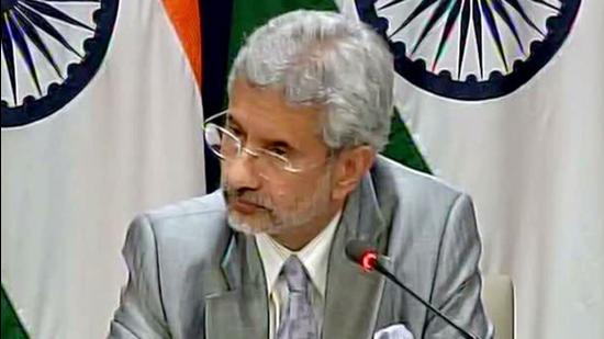 External affairs minister S Jaishankar on Friday said Indian embassies have placed trade and business at the forefront, and regularly take up policy issues with host governments and speak up for India’s economic interests abroad. (ANI PHOTO.) External affairs minister S Jaishankar on Friday said Indian embassies have placed trade and business at the forefront, and regularly take up policy issues with host governments and speak up for India’s economic interests abroad. (ANI PHOTO.)