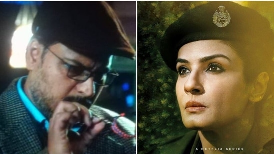 Danish Iqbal essays the role of one of the murder suspects in Raveena Tandon's Netflix show Aranyak.