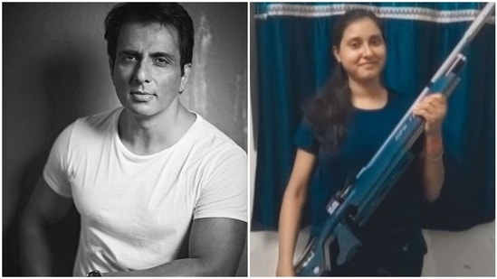 Sonu Sood wrote about Konica Layak on Twitter.