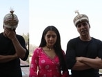 Sara Ali Khan reveals Akshay Kumar refused to participate in her namaste darshako video. Sara Ali Khan reveals Akshay Kumar refused to participate in her namaste darshako video. 