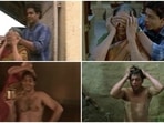 Swades borrowed a lot of the storyline, characters and even production design from a 90's TV anthology, Love Stories. Swades borrowed a lot of the storyline, characters and even production design from a 90's TV anthology, Love Stories.
