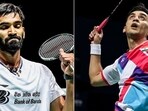 Kidambi Srikanth and Lakshya Sen will face on for a place in the final of men's singles.(AP/Twitter)