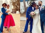 Ranveer Singh at the wedding in Goa. Ranveer Singh at the wedding in Goa. 