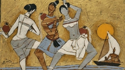 Tyeb Mehta's never before auctioned works to debut at 'Modern Indian Art' sale (Twitter/artnet) Tyeb Mehta's never before auctioned works to debut at 'Modern Indian Art' sale (Twitter/artnet)