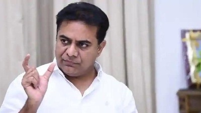 Telangana minister KT Rama Rao (File Photo/HT) Telangana minister KT Rama Rao (File Photo/HT)