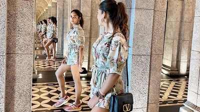 Mira Rajput has shared a new picture on Instagram. Mira Rajput has shared a new picture on Instagram. 