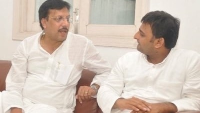 Rajeev Rai is the national spokesperson of the Samajwadi Party and is a close aide of Akhilesh Yadav. (Photo: Twitter)