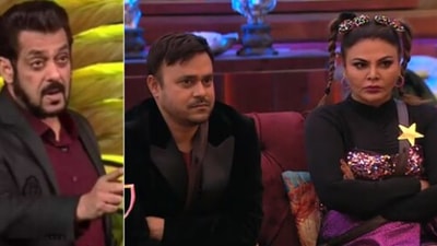 Salman Khan scolds Rakhi Sawant's husband Ritesh. (Instagram)