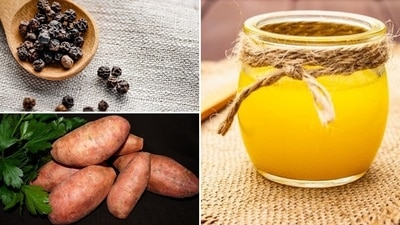As the temperature drops, our body has to work extra hard to keep us warm. The right food can help us generate the much-needed heat and make sure to protect us from the bitter cold as well as several winter illnesses. Here are some foods suggested by nutritionist Anupama Menon to help boost our immunity. (Pixabay, Pinterest) As the temperature drops, our body has to work extra hard to keep us warm. The right food can help us generate the much-needed heat and make sure to protect us from the bitter cold as well as several winter illnesses. Here are some foods suggested by nutritionist Anupama Menon to help boost our immunity. (Pixabay, Pinterest)