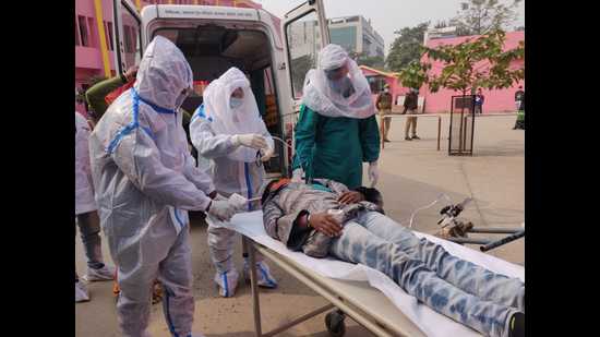 Covid 3rd Wave: Mock Drill Conducted To Check Medical Preparedness In 