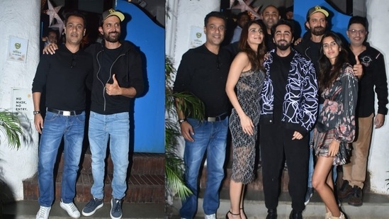 Hrithik Roshan had called Chandigarh Kare Aashiqui actor Ayushmann Khurrana's performance “extraordinary” and the latter gave him a big jhappi on social media. (Varinder Chawla)