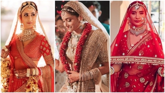 15 Most Gorgeous Pastel Lehengas We Spotted On Real Brides | Sabyasachi  lehenga, Wedding lehenga designs, Bride attire