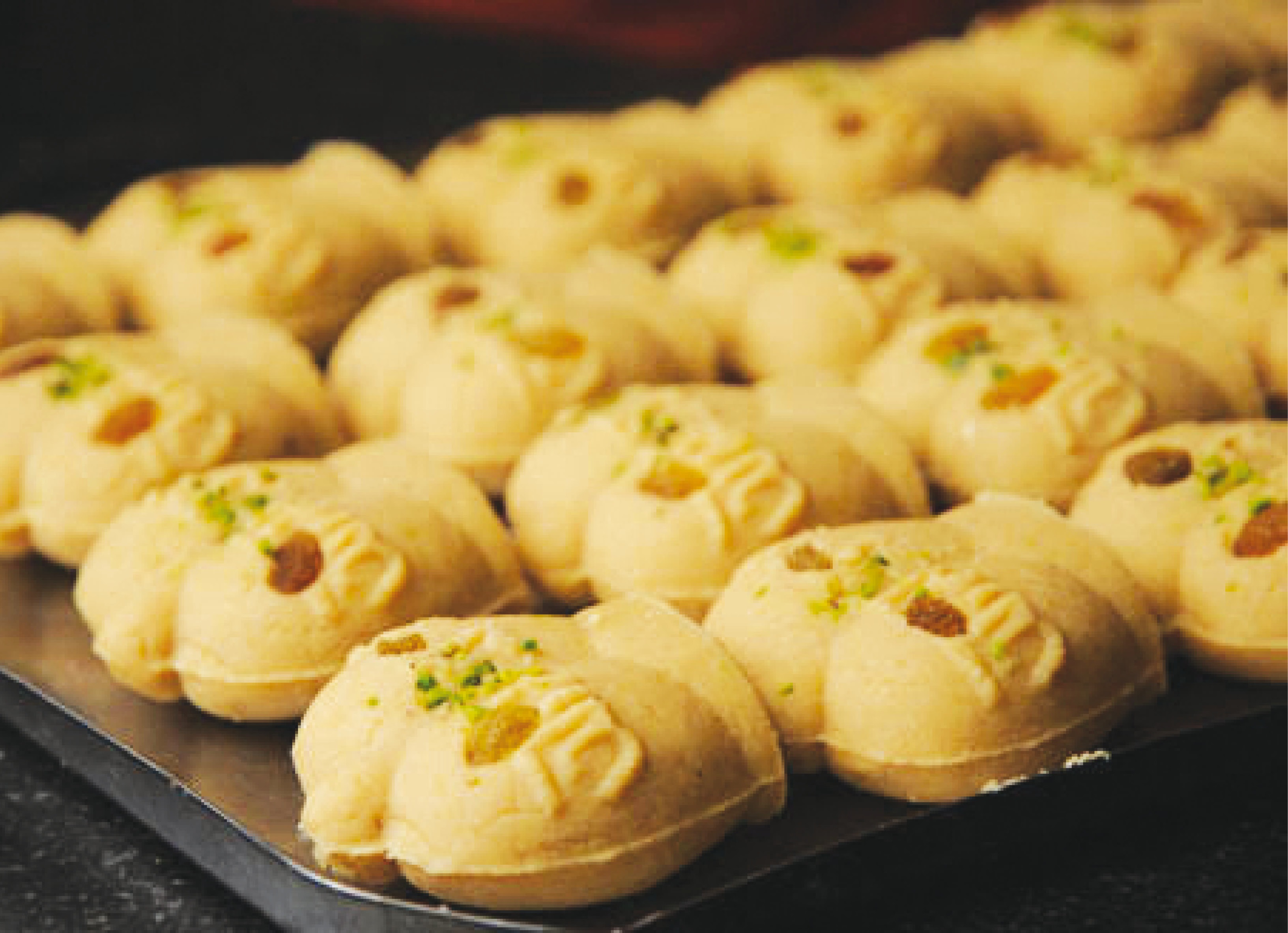 The celebrated nolen gurer sondesh