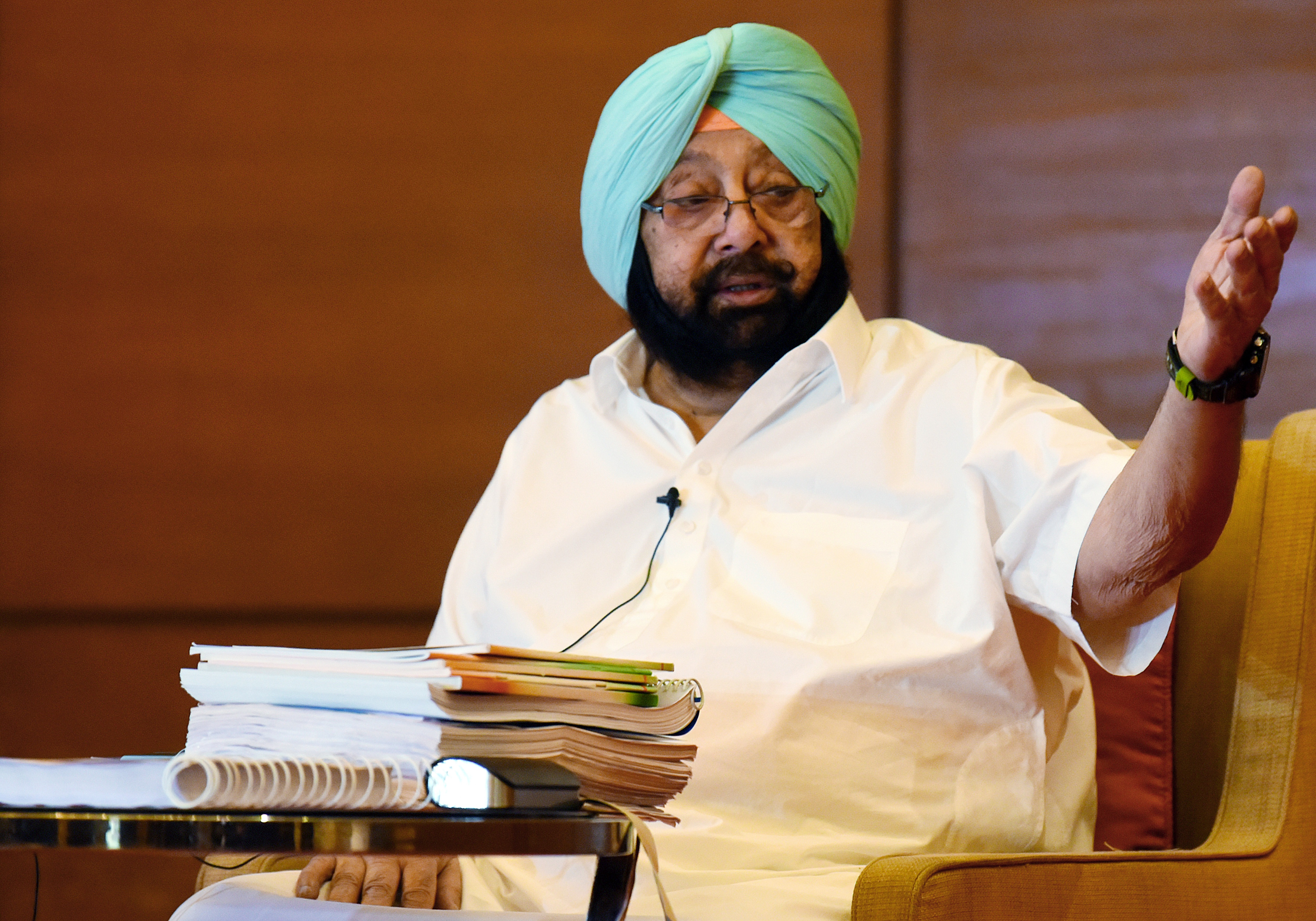 Captain Amarinder Singh, one of key figures behind the conception of the Military Literature Festival, is yet to confirm his participation. (HT file) (HT_PRINT)
