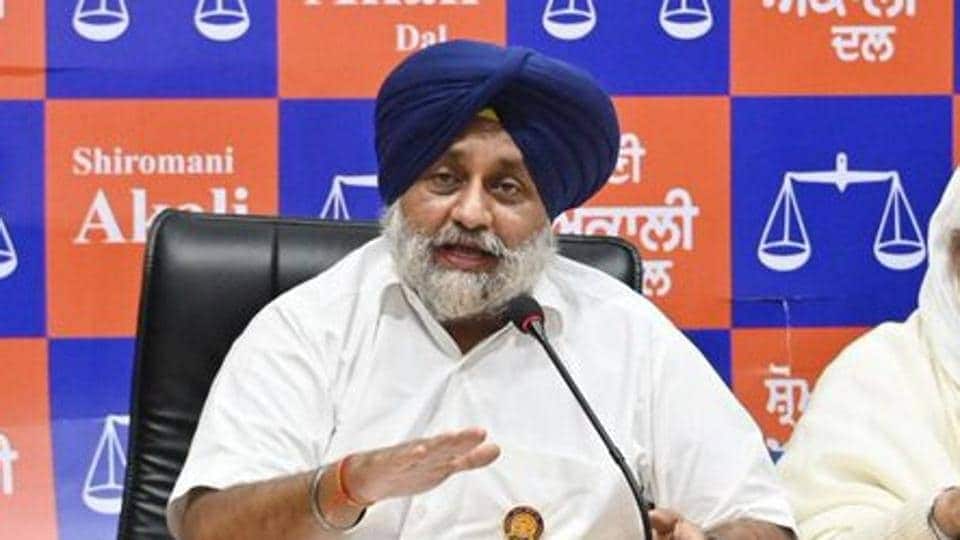SAD leader Sukhbir Singh Badal condemned the incident inside the Golden Temple. (HT File Photo) SAD leader Sukhbir Singh Badal condemned the incident inside the Golden Temple. (HT File Photo)