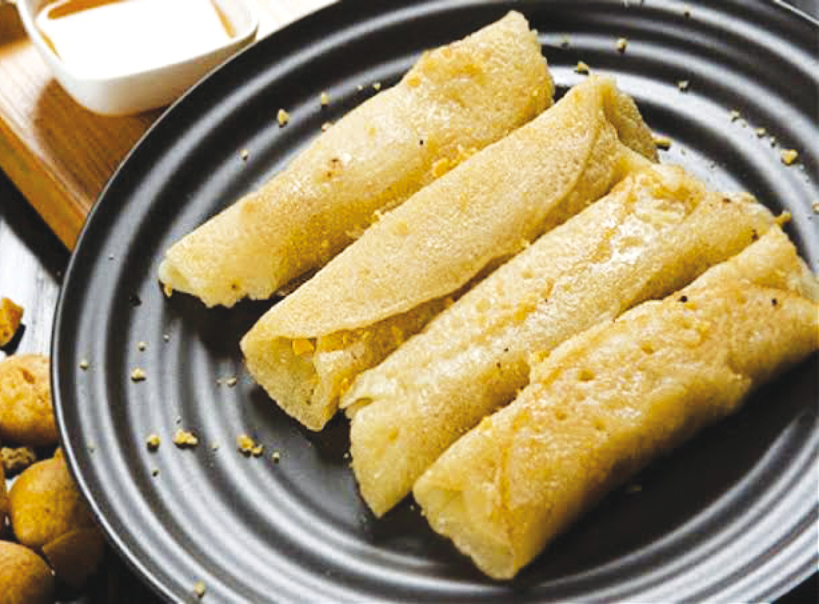 Patishapta, a homemade sweet
