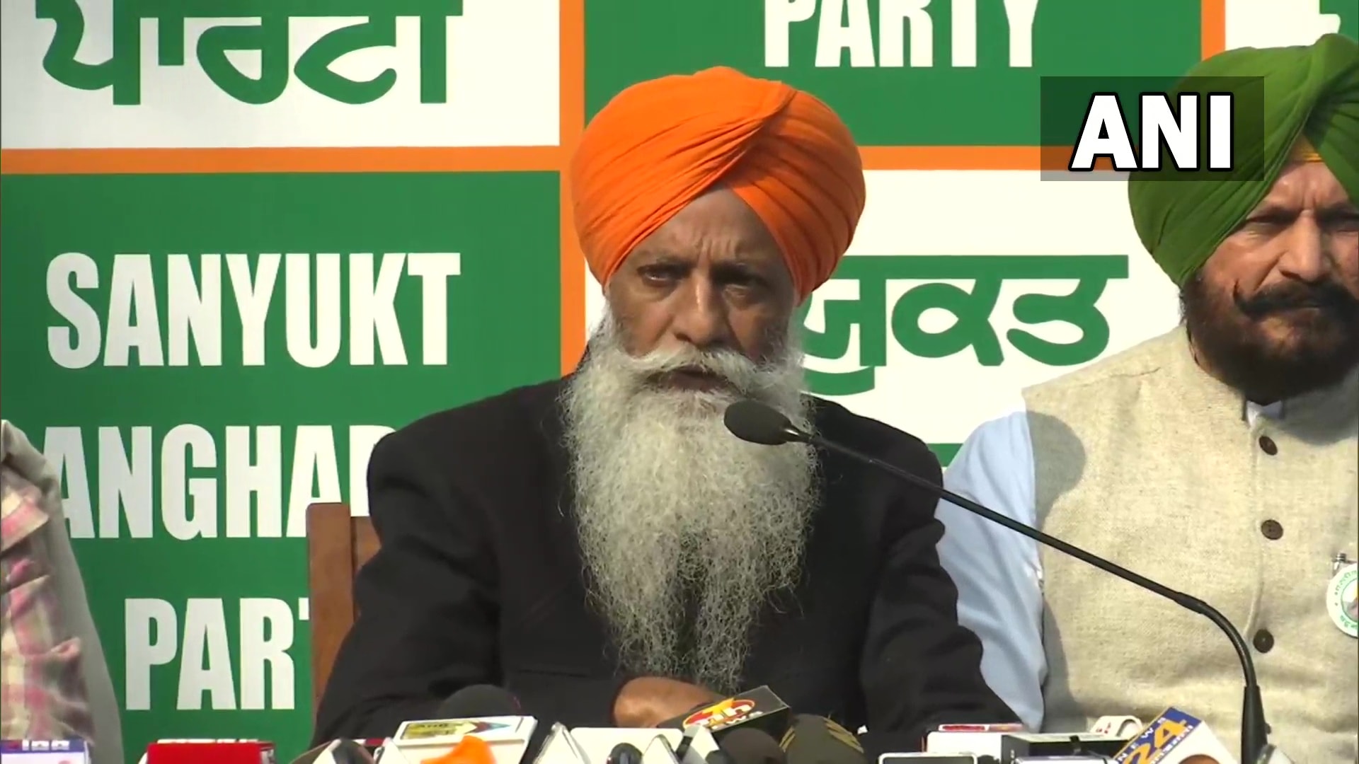 Charuni said that politics in India has become polluted and there is a need to change it. (ANI Photo) Charuni said that politics in India has become polluted and there is a need to change it. (ANI Photo)
