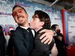 Tom Holland and Benedict Cumberbatch star together in Spider-Man: No Way Home. Tom Holland and Benedict Cumberbatch star together in Spider-Man: No Way Home.
