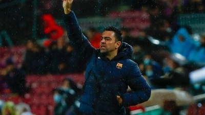 Barcelona's head coach Xavi Hernandez (AP) Barcelona's head coach Xavi Hernandez (AP)