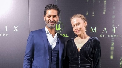 Indian actor Purab Kohli also attended the premiere of The Matrix Resurrections. (Photo by David Odisho / AFP) (AFP) Indian actor Purab Kohli also attended the premiere of The Matrix Resurrections. (Photo by David Odisho / AFP) (AFP)