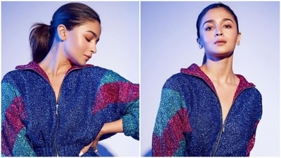 Alia Bhatt is feeling the Christmas spirit in crop jacket and mini skirt for Brahmastra promotions: All pics Alia Bhatt is feeling the Christmas spirit in crop jacket and mini skirt for Brahmastra promotions: All pics