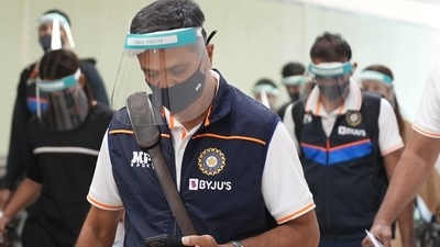Team India lands in South Africa for Test series (Twitter/BCCI )