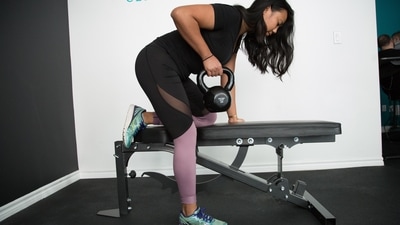 Kettlebell workout: Exercising with the kettlebell helps one to build their core muscles as well as the upper body and lower body strength. The target muscles during the exercise are the hamstrings and the quads. Apart from shaping a lean, toned and firm physique, kettlebells are great at working your glutes, increasing power endurance, bridging the gap between cardio and strength training and burning fat which aides in weightloss. The horn or handle of the kettlebell is often thicker than that of a dumbbell which helps in increasing grip strength. Swinging the kettlebell can also have benefits on grip strength and it targets the practitioner’s glutes, quadriceps and hamstrings in lower body, back, shoulders and triceps in upper body and the core, all in one single move. It improves the strength, function and coordination of the posterior chain, develop speed and power with the clean and jerk and helps one in attaining the posture of a military soldier with a straight back, shoulders retracted, tight core and immensely better back health. (Photo by Sergio Pedemonte on Unsplash) Kettlebell workout: Exercising with the kettlebell helps one to build their core muscles as well as the upper body and lower body strength. The target muscles during the exercise are the hamstrings and the quads. Apart from shaping a lean, toned and firm physique, kettlebells are great at working your glutes, increasing power endurance, bridging the gap between cardio and strength training and burning fat which aides in weightloss. The horn or handle of the kettlebell is often thicker than that of a dumbbell which helps in increasing grip strength. Swinging the kettlebell can also have benefits on grip strength and it targets the practitioner’s glutes, quadriceps and hamstrings in lower body, back, shoulders and triceps in upper body and the core, all in one single move. It improves the strength, function and coordination of the posterior chain, develop speed and power with the clean and jerk and helps one in attaining the posture of a military soldier with a straight back, shoulders retracted, tight core and immensely better back health. (Photo by Sergio Pedemonte on Unsplash)