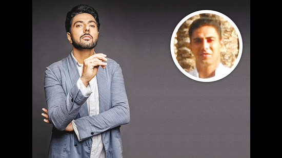 Ranveer Brar at 22 (inset), and at 43 (above)