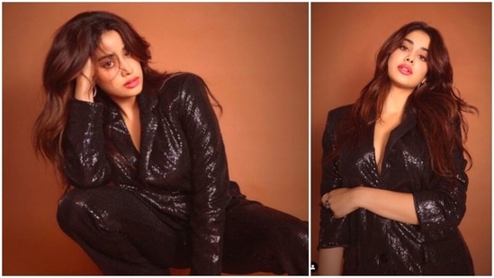 With her healthy locks left open, Janhvi Kapoor looked effortless as she struck million-dollar poses for the camera.(Instagram/@tanghavri)