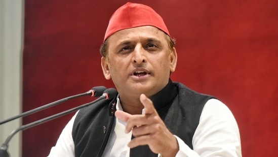 Akhilesh Yadav said the present situation in UP shows the Yogi Adityanath government will not be able to survive for long.(Deepak Gupta/HT Photo)