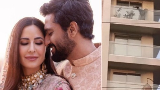 Vicky Kaushal and Katrina Kaif are having a puja at their new Juhu home.&nbsp;(Instagram)