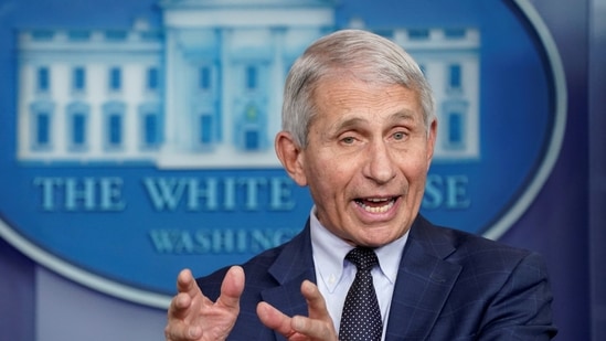 Anthony Fauci’s remarks came a day the World Health Organization (WHO) confirmed Omicron circulating in at least 89 countries.(Reuters)